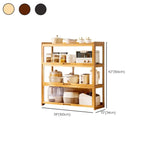 Buffet de rangement multifonctionnel moderne et détachable Bambusa