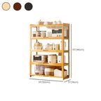 Buffet de rangement multifonctionnel moderne et détachable Bambusa