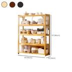 Buffet de rangement multifonctionnel moderne et détachable Bambusa