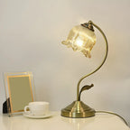 Lampe LED ambrée en forme de fleur pour chambre d'enfant