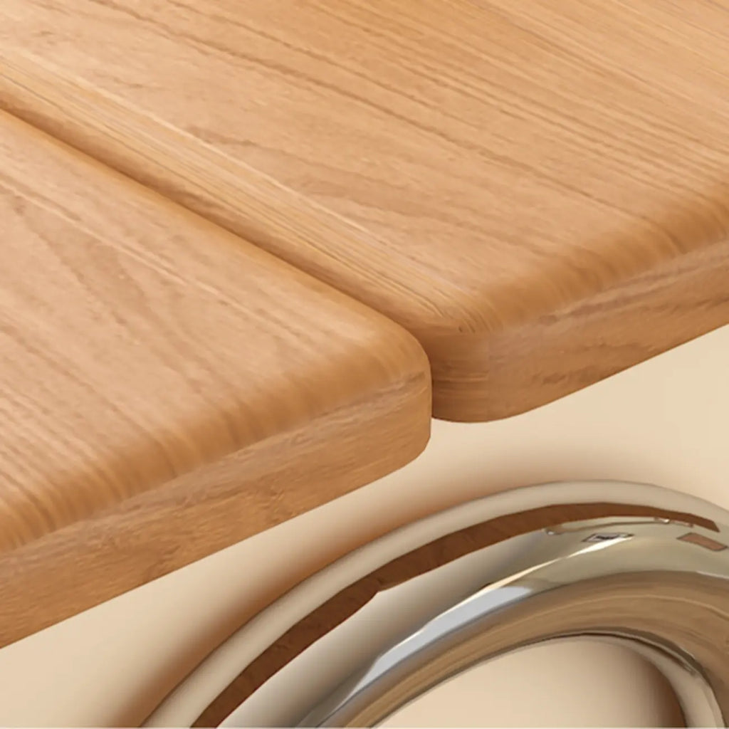 Table d'appoint moderne à roulettes avec plateau pliable et rangement dissimulé