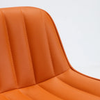 Tabourets de bar pivotants en cuir, style industriel moderne et réglable