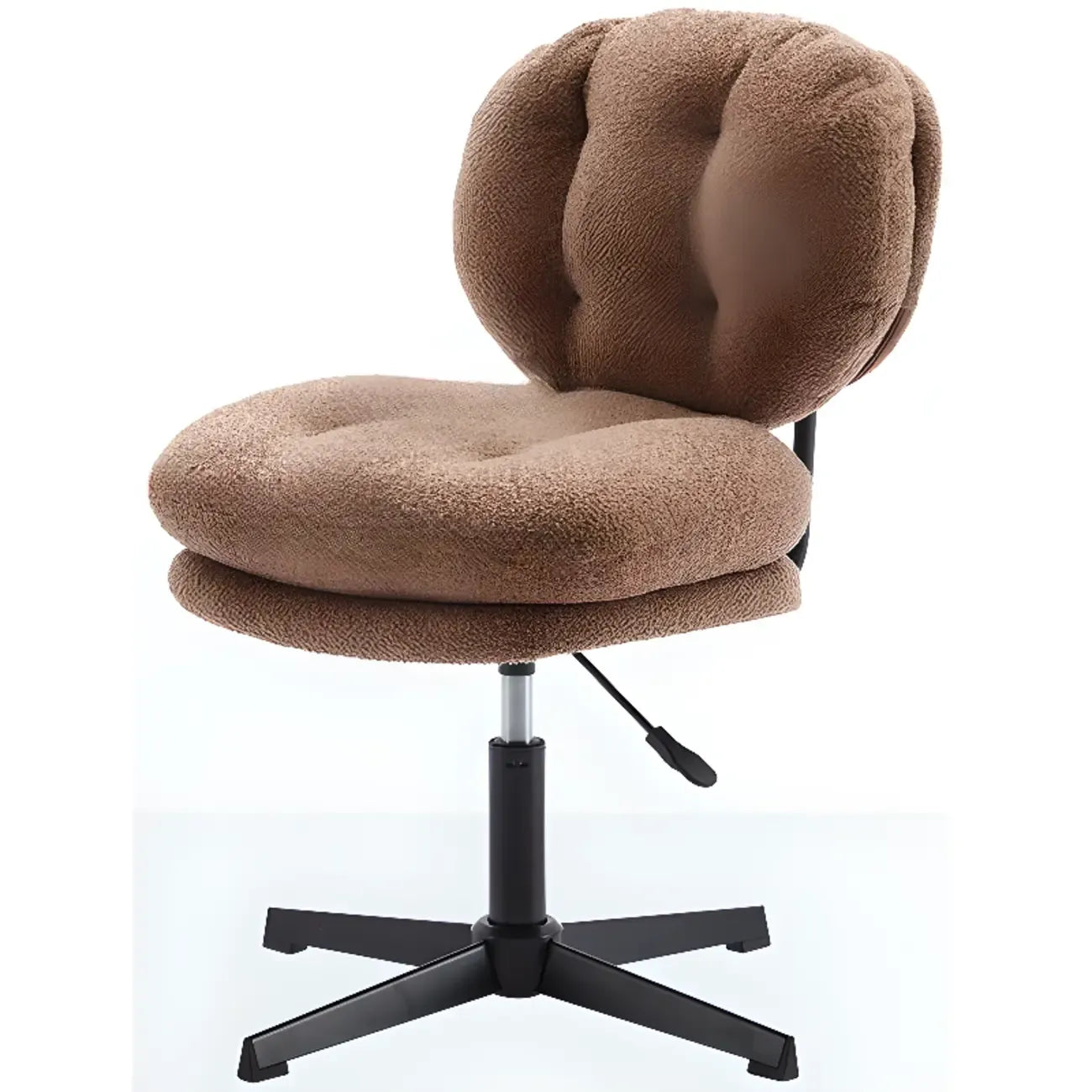 Sedia da ufficio girevole ergonomica moderna imbottita capitonné