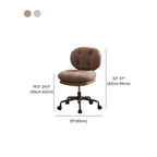 Sedia da ufficio girevole ergonomica moderna imbottita capitonné