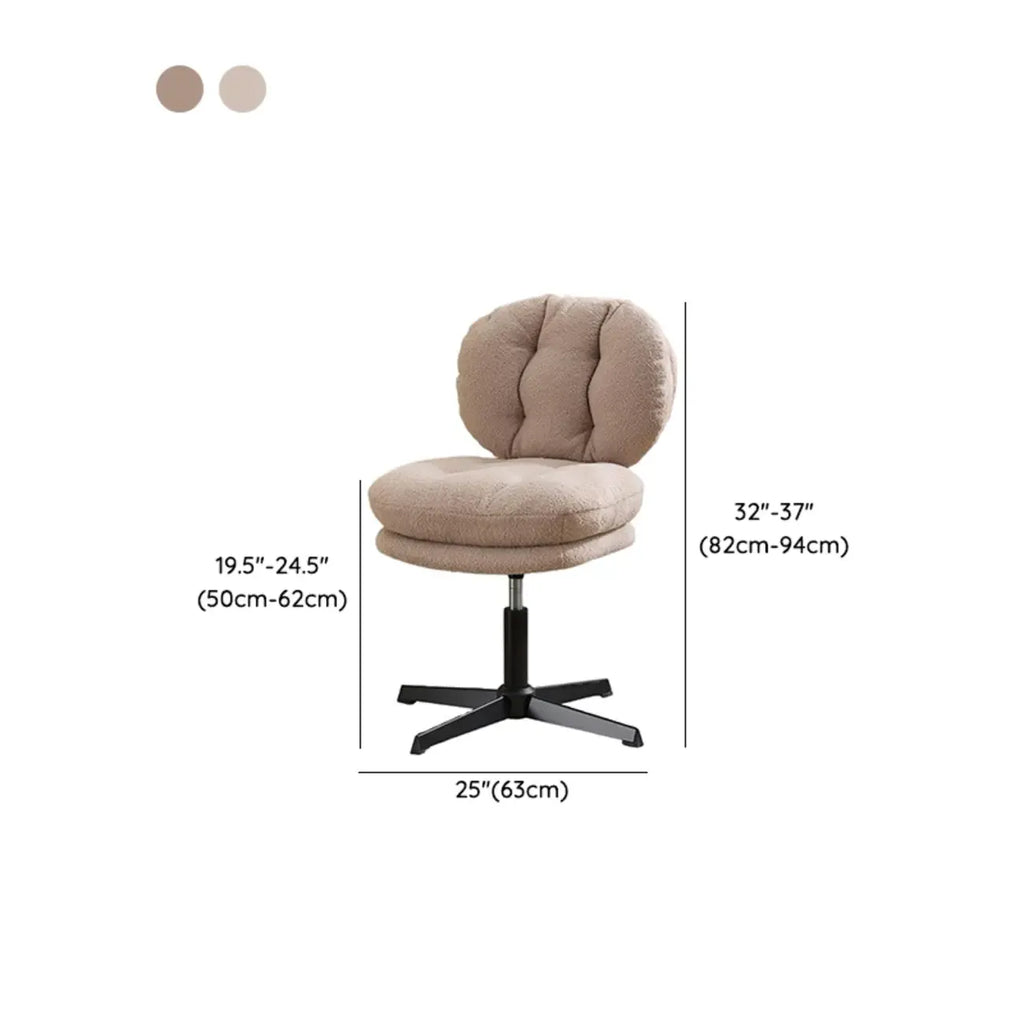 Sedia da ufficio girevole ergonomica moderna imbottita capitonné