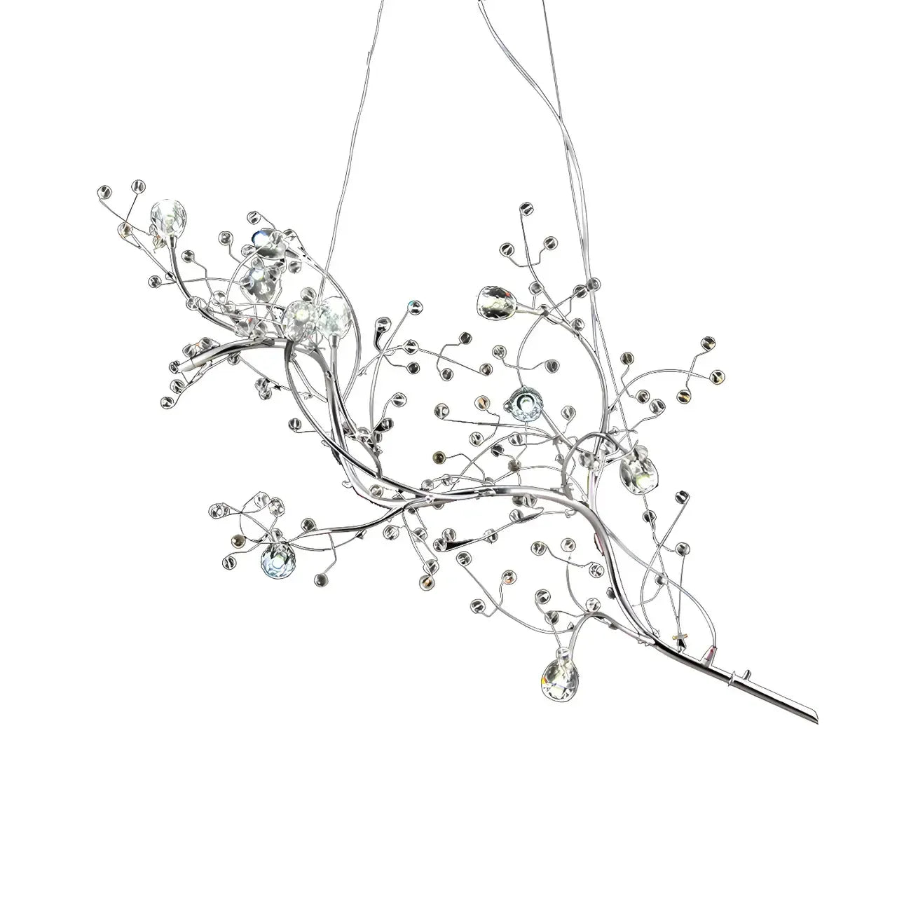Lampadario a sospensione moderno a LED con rami in metallo