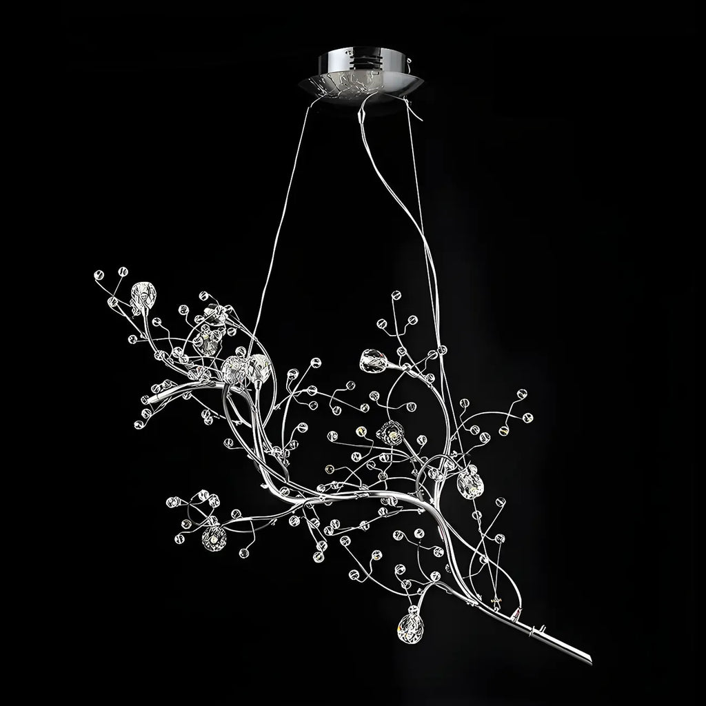 Lampadario a sospensione moderno a LED con rami in metallo