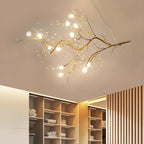 Lampadario a sospensione moderno a LED con rami in metallo