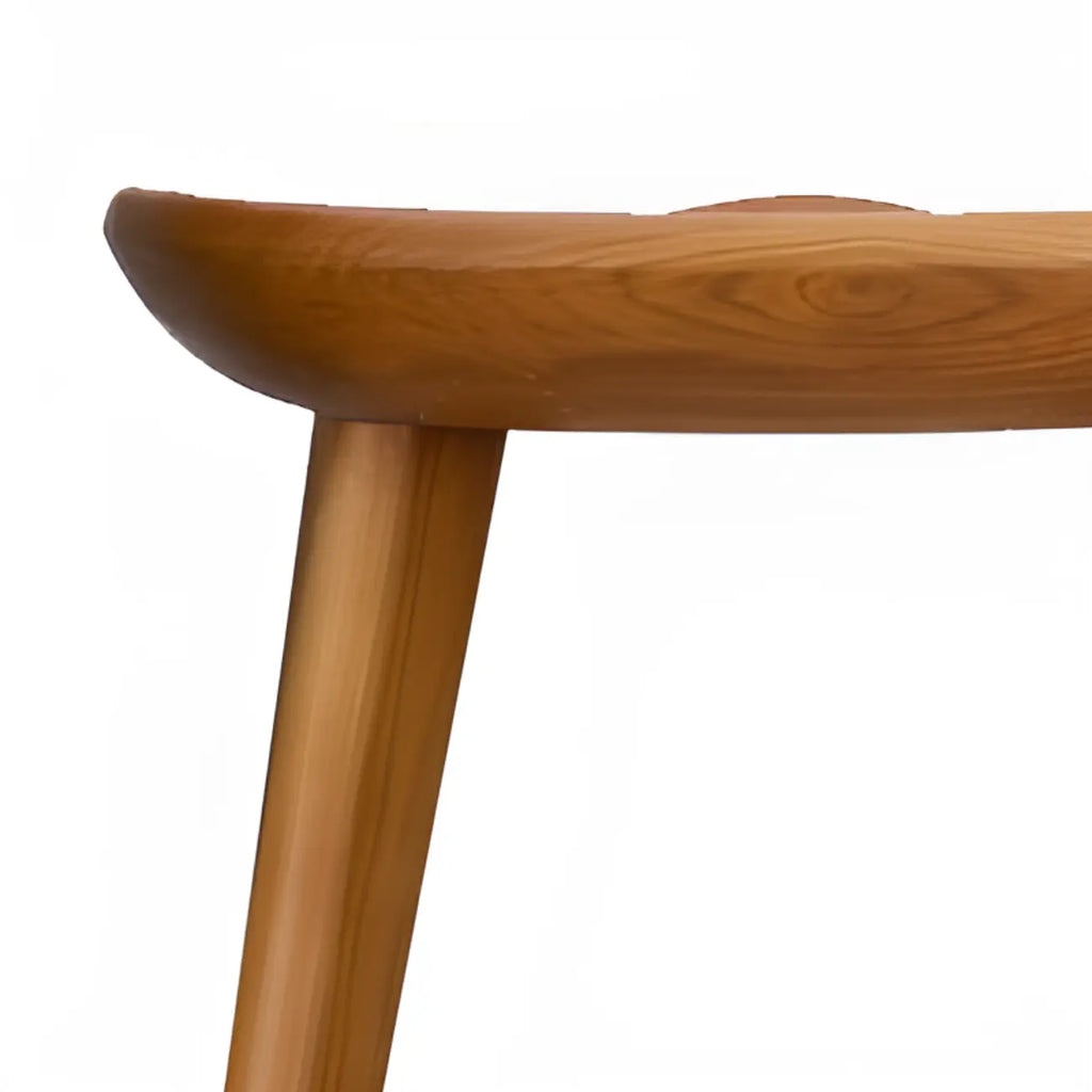 Tabourets de bar scandinaves en bois, sans dossier, hauteur bar