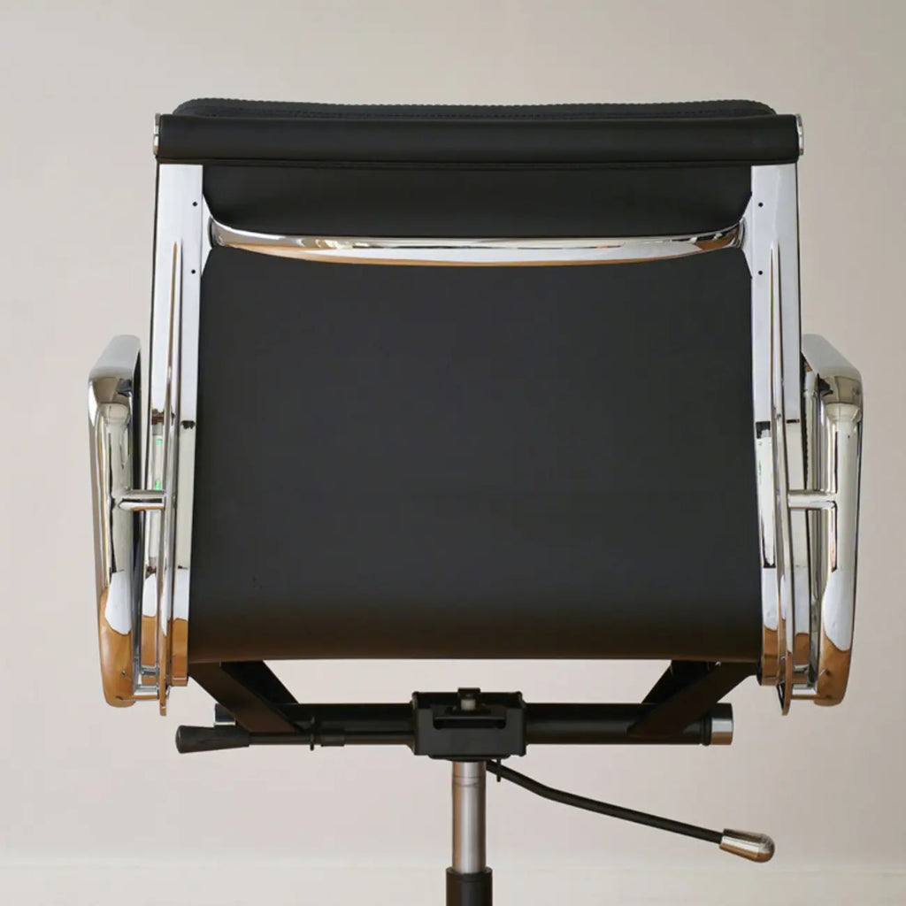 Chaise de bureau ergonomique réglable en cuir moderne