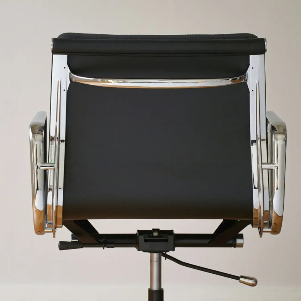 Chaise de bureau ergonomique réglable en cuir moderne