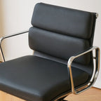 Chaise de bureau ergonomique réglable en cuir moderne