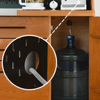 Armoire de rangement de cuisine moderne en merisier et pin