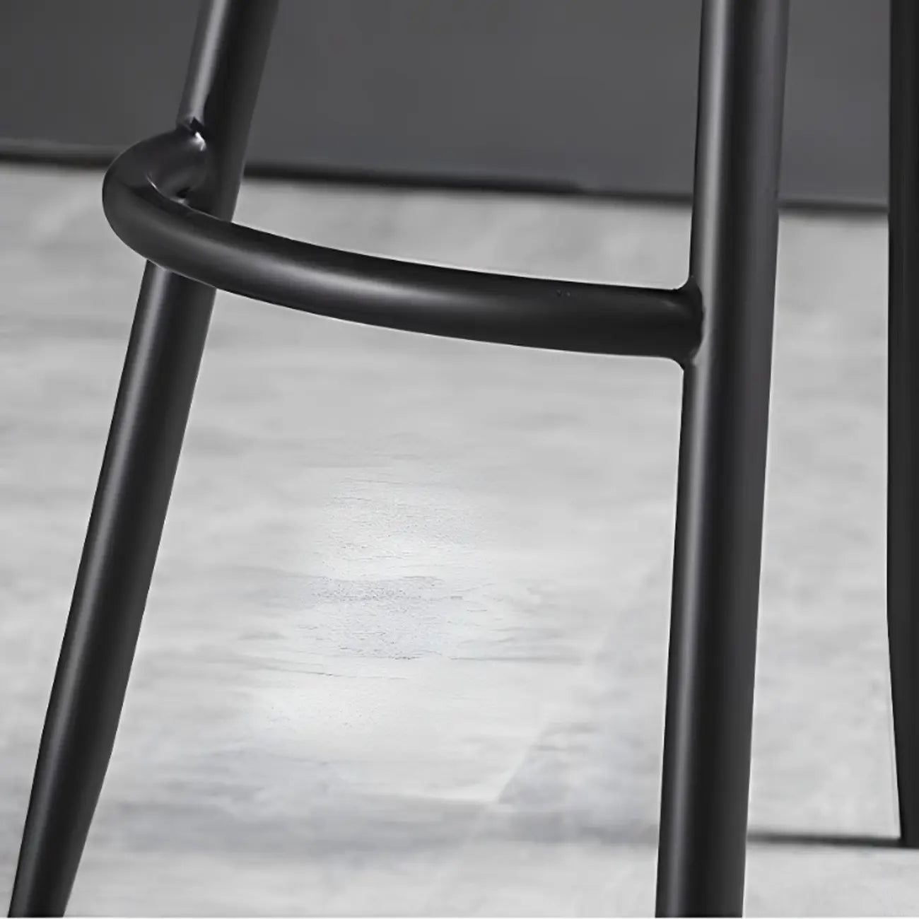 Tabourets de bar pivotants en cuir de hauteur industrielle