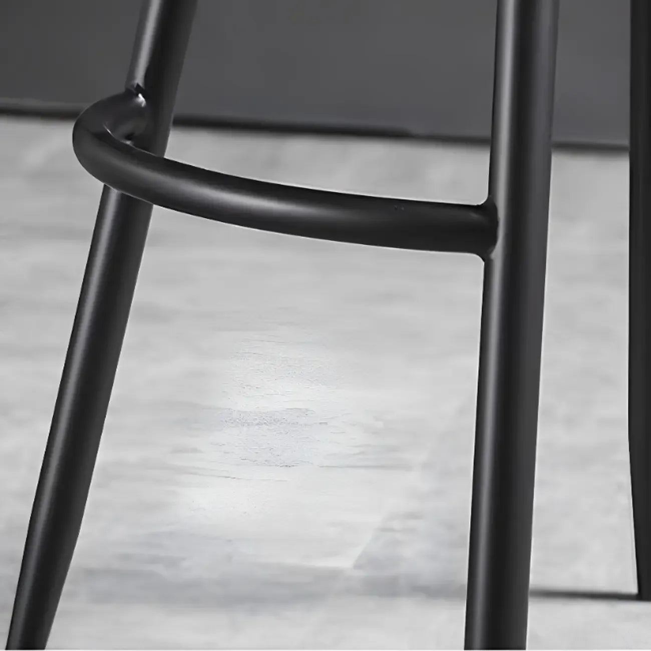 Tabourets de bar pivotants en cuir de hauteur industrielle