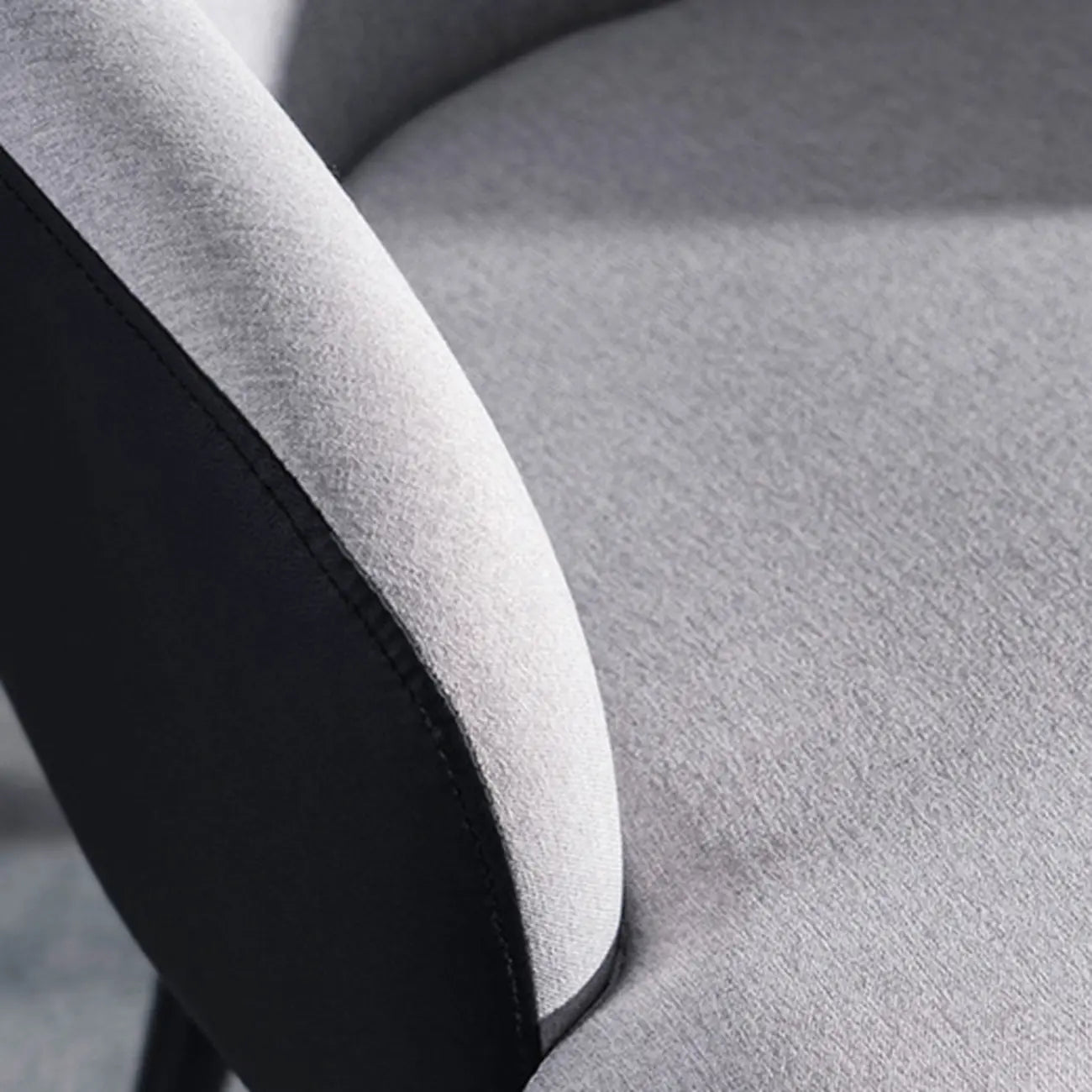 Fauteuil tonneau moderne en similicuir pour salon