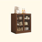Buffet moderne Art Déco en bois avec rangement