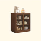 Buffet moderne Art Déco en bois avec rangement