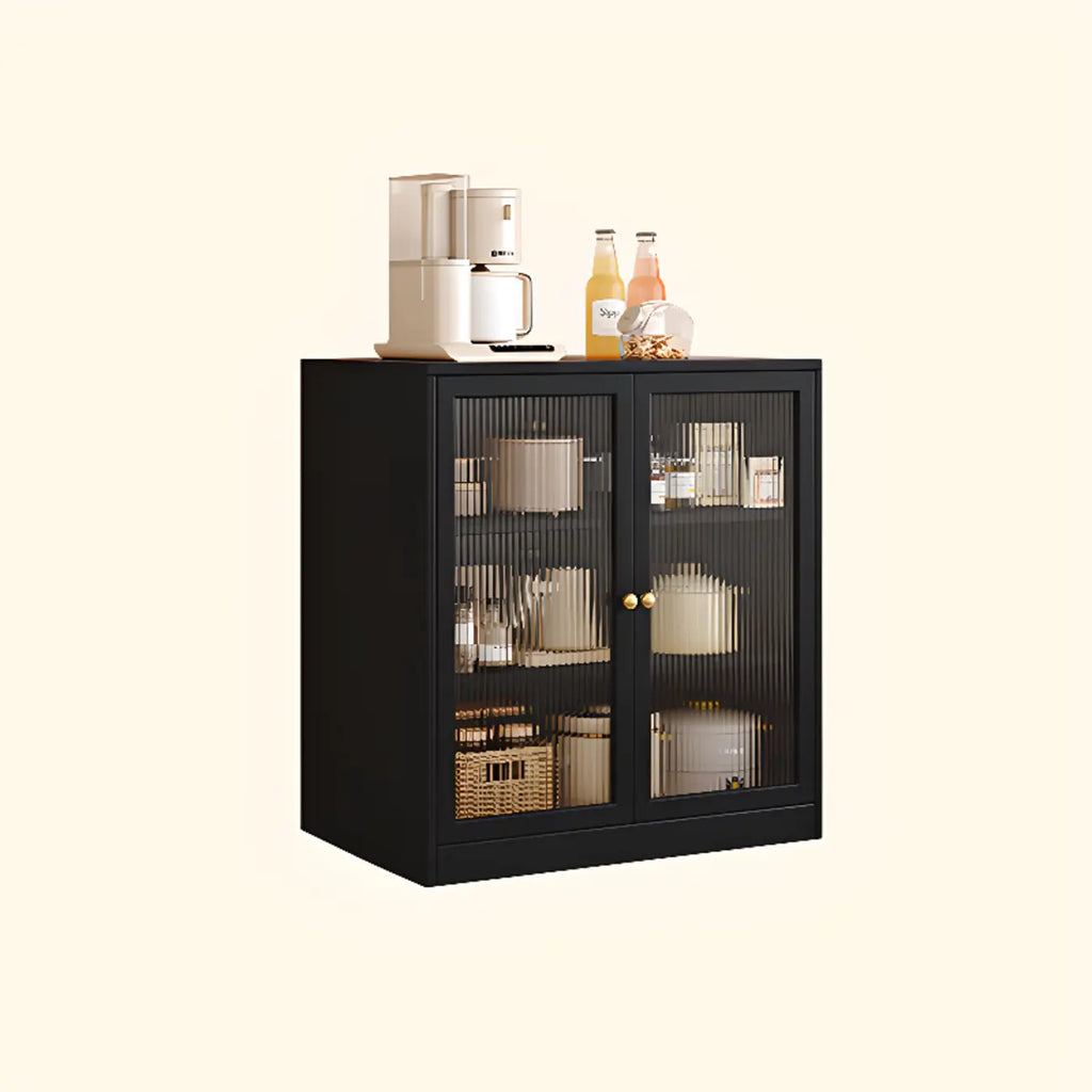 Buffet moderne Art Déco en bois avec rangement