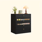 Buffet moderne Art Déco en bois avec rangement