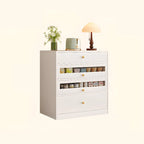 Buffet moderne Art Déco en bois avec rangement