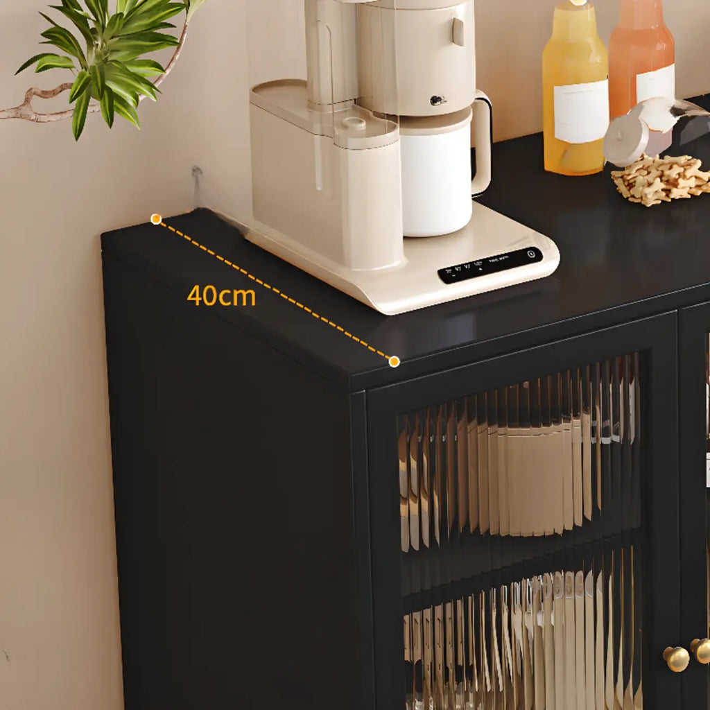 Buffet moderne Art Déco en bois avec rangement