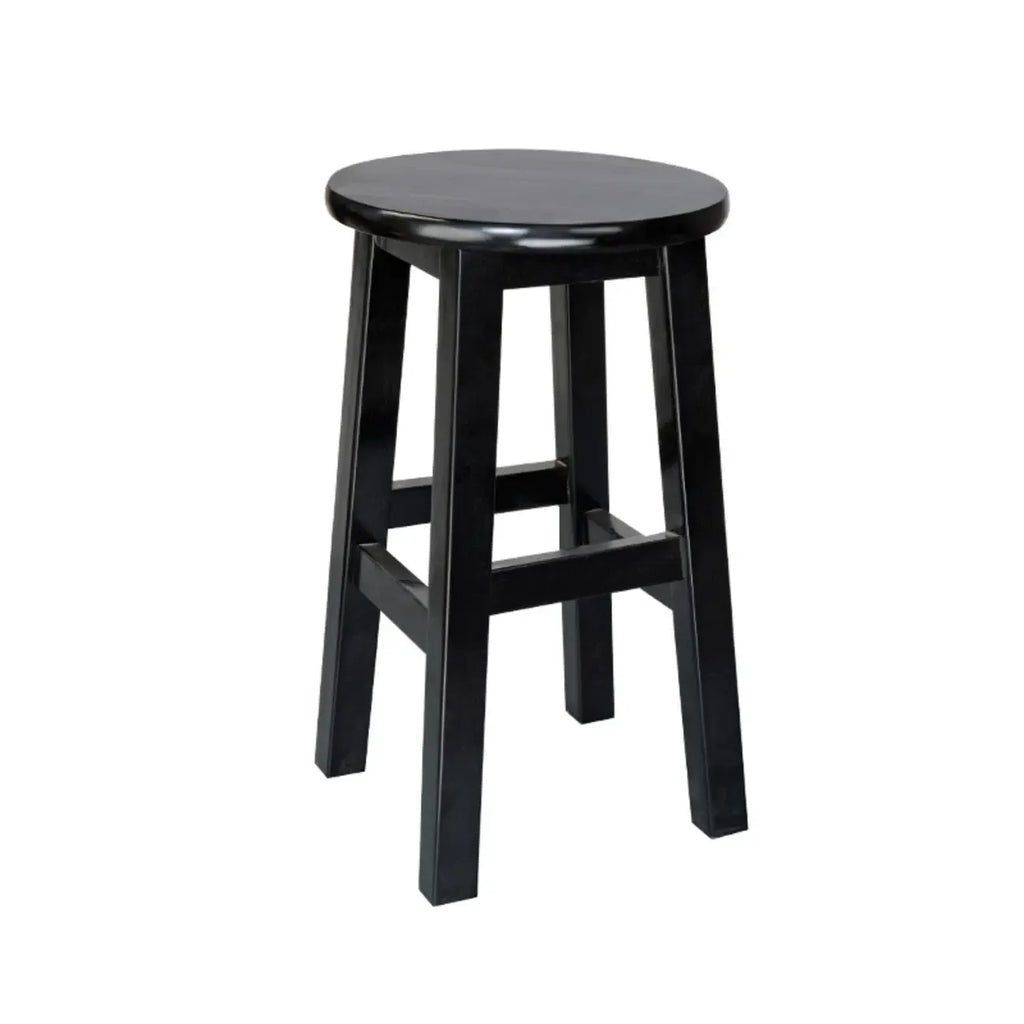Tabourets de bar modernes en bois, hauteur comptoir, sans dossier