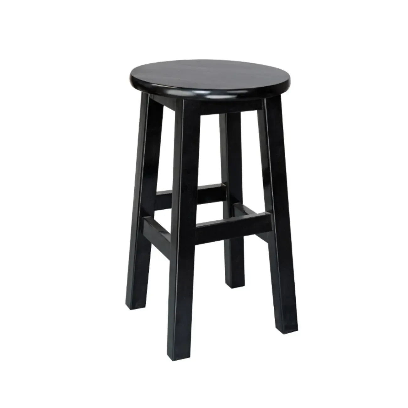 Tabourets de bar modernes en bois, hauteur comptoir, sans dossier