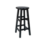 Tabourets de bar modernes en bois, hauteur comptoir, sans dossier