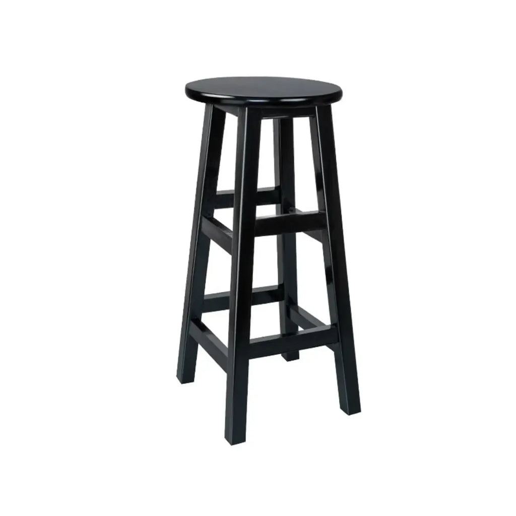 Tabourets de bar modernes en bois, hauteur comptoir, sans dossier