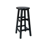 Tabourets de bar modernes en bois, hauteur comptoir, sans dossier