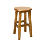 Tabourets de bar modernes en bois, hauteur comptoir, sans dossier