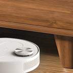 Buffet moderne en bois avec portes coulissantes et tiroirs