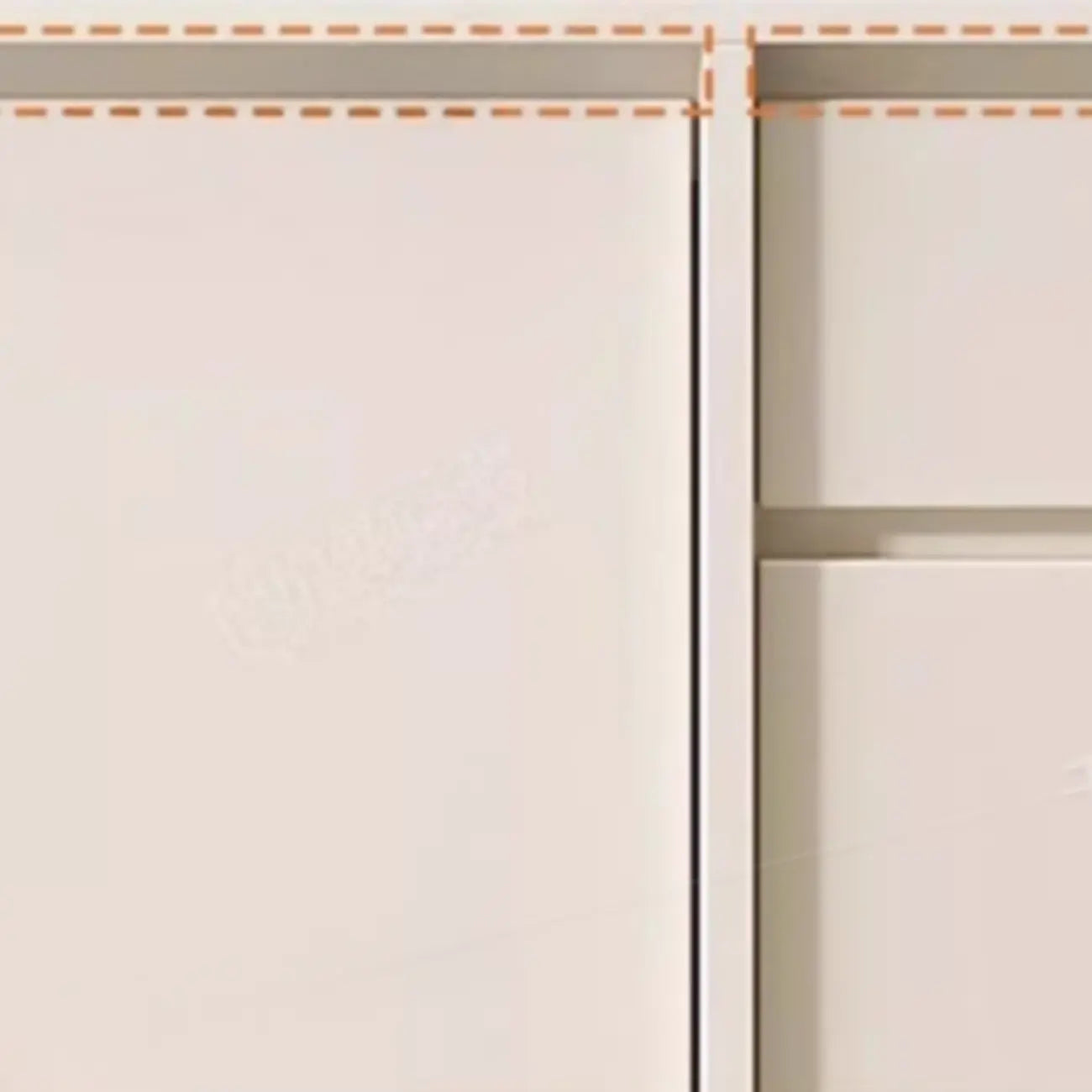Buffet moderne en bois avec étagère et portes modulables