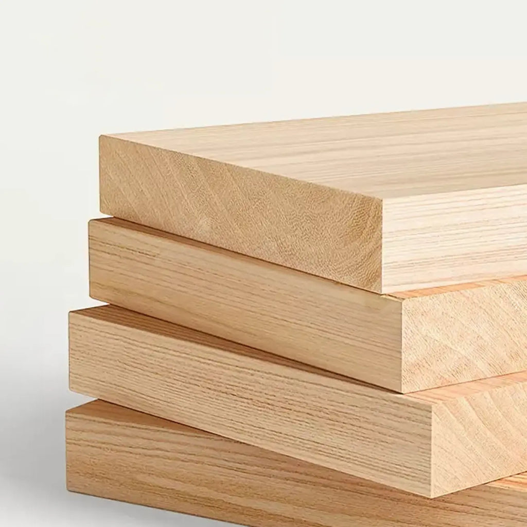 Chaise de salle à manger moderne à dossier bas, revêtue de similicuir