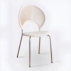 Chaise à coque ventilée de style moderne du milieu du siècle