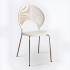 Chaise à coque ventilée de style moderne du milieu du siècle