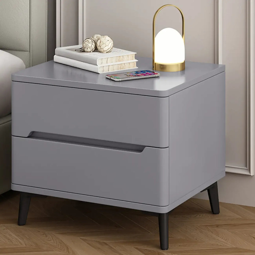 Table de chevet moderne en bois avec tiroir de rangement