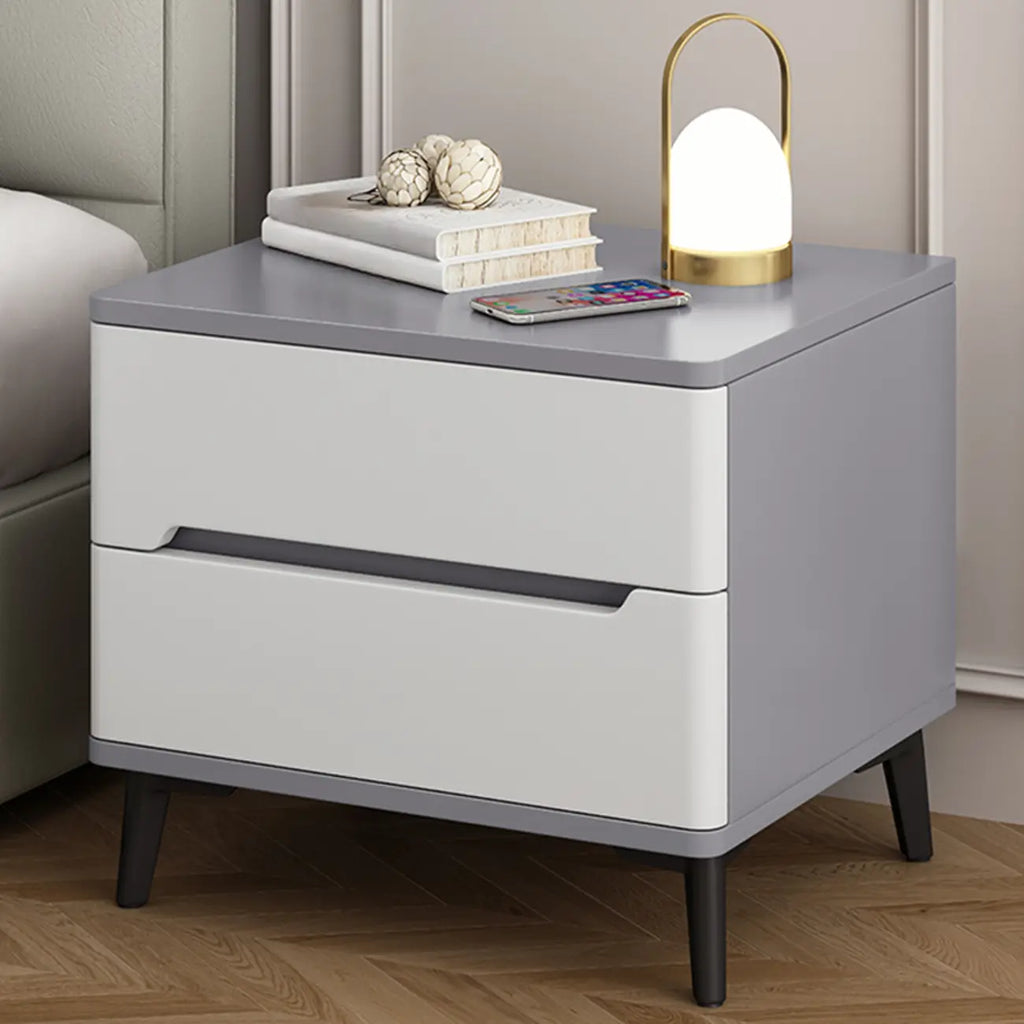 Table de chevet moderne en bois avec tiroir de rangement