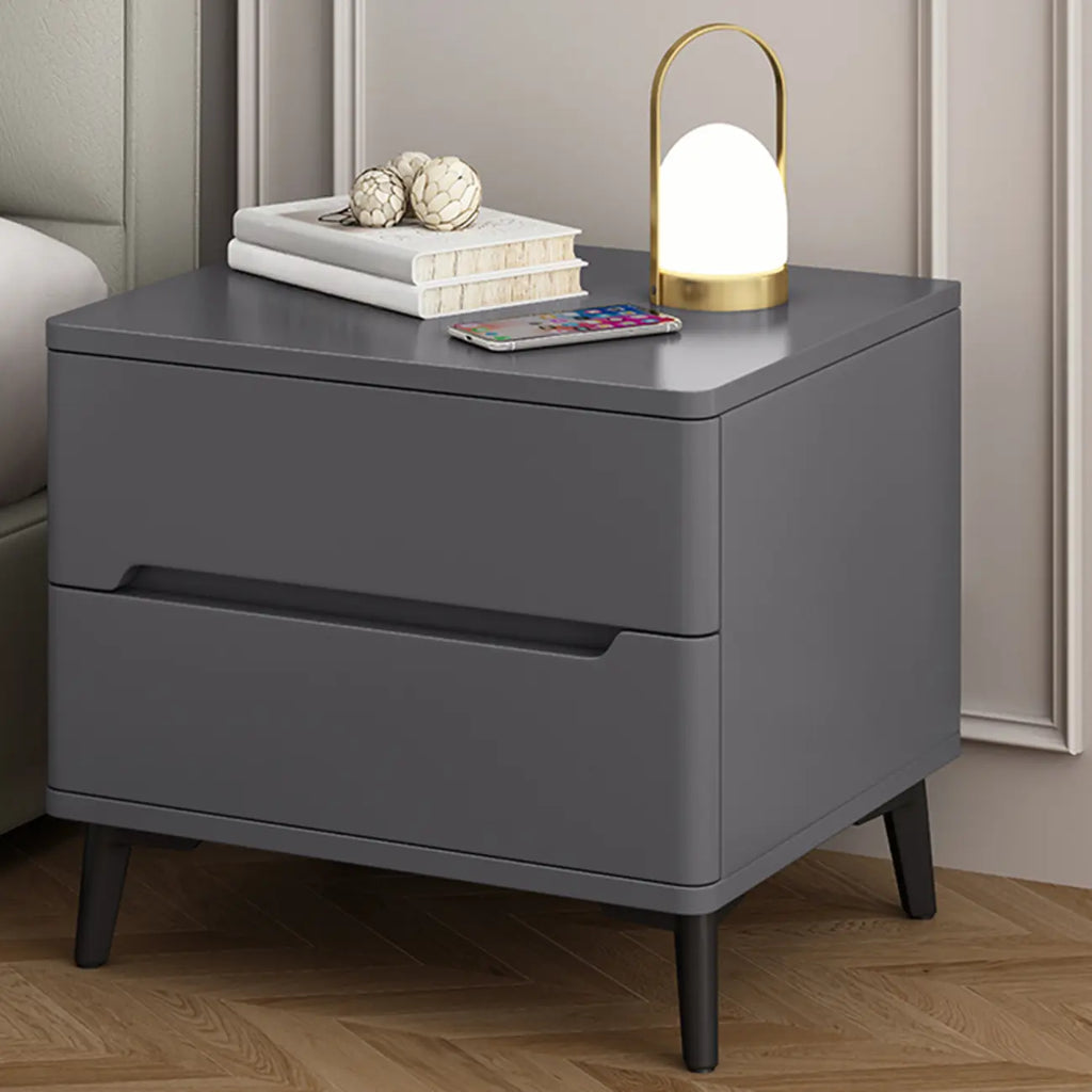 Table de chevet moderne en bois avec tiroir de rangement