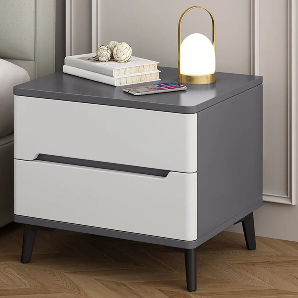 Table de chevet moderne en bois avec tiroir de rangement