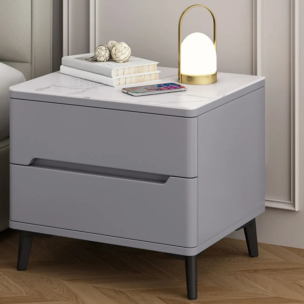 Table de chevet moderne en bois avec tiroir de rangement
