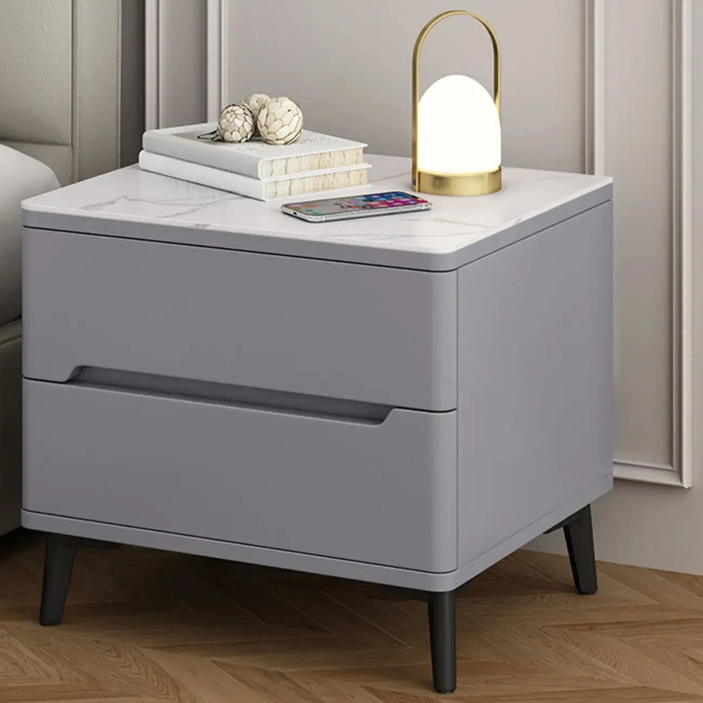 Table de chevet moderne en bois avec tiroir de rangement