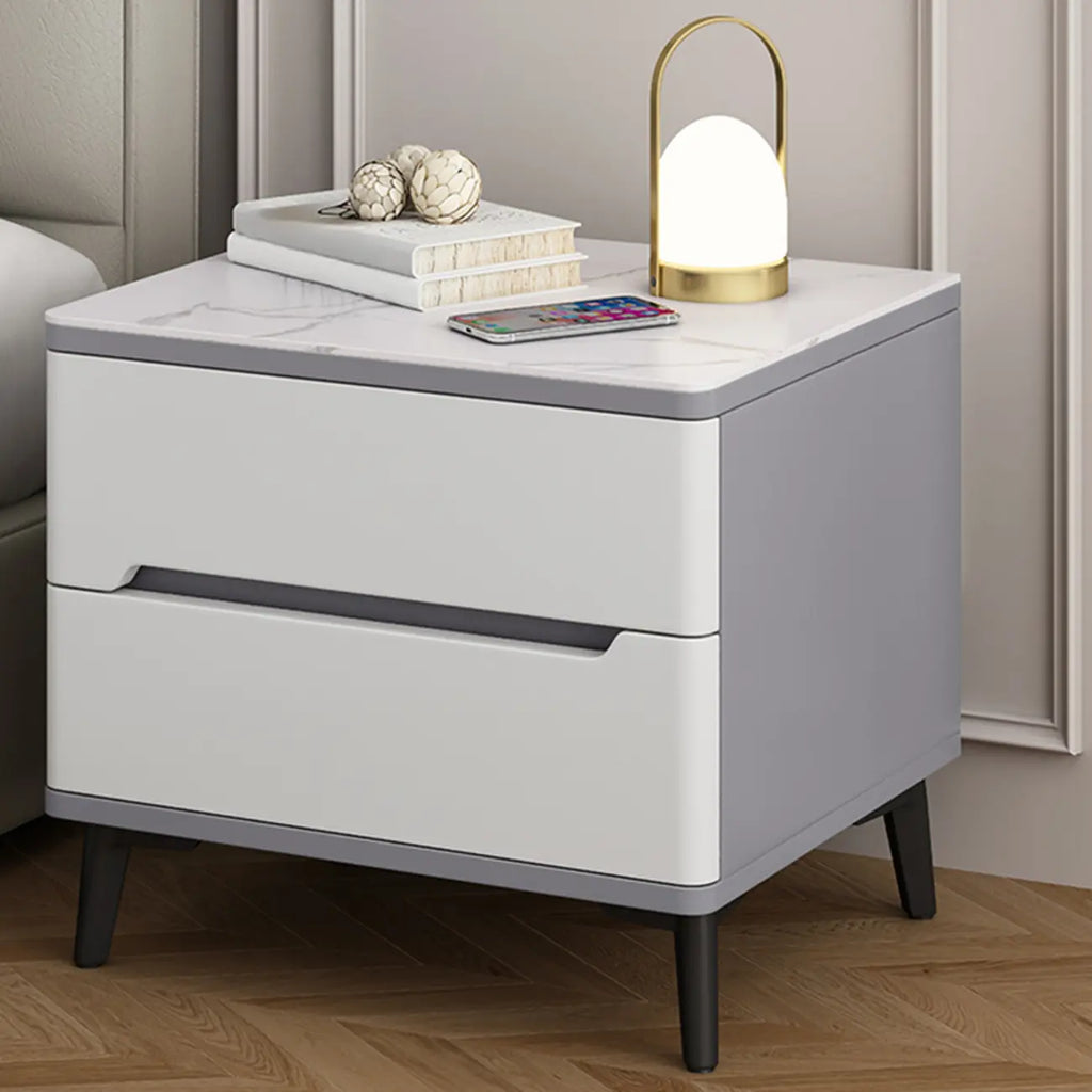 Table de chevet moderne en bois avec tiroir de rangement
