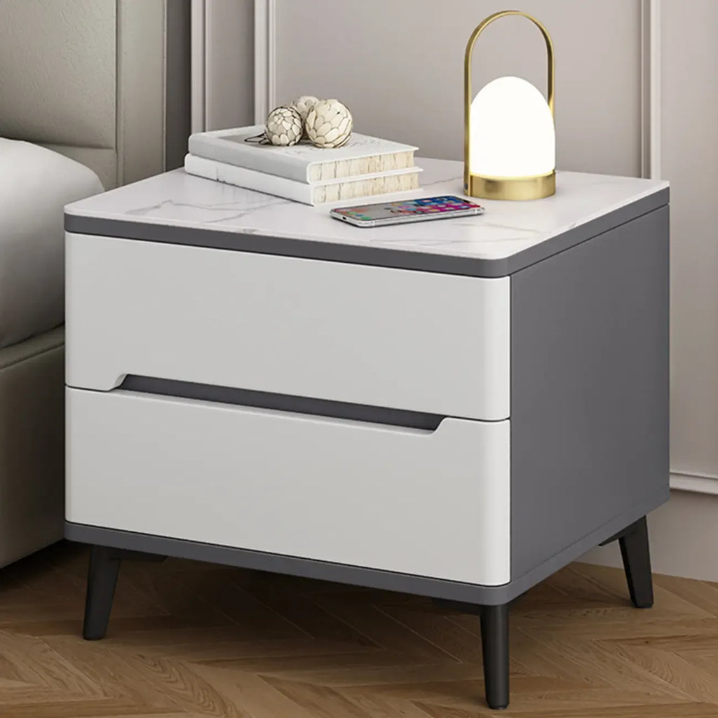Table de chevet moderne en bois avec tiroir de rangement