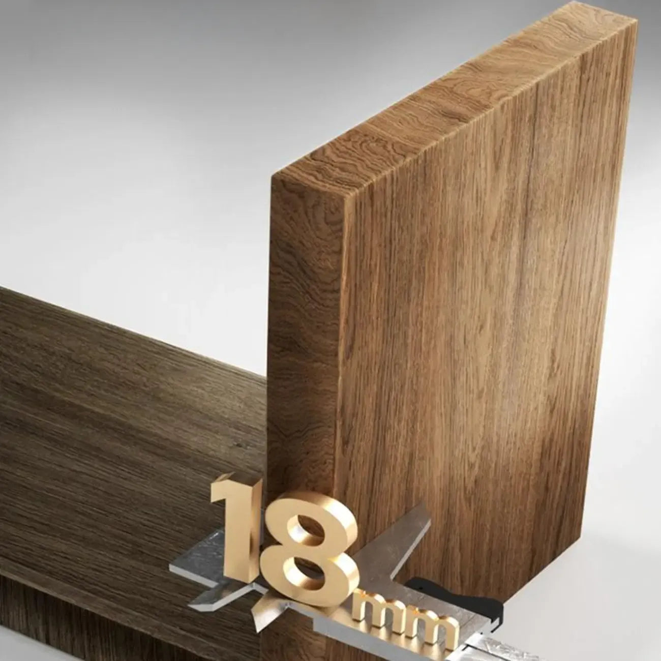 Bibliothèque verticale haute en bois brun de style milieu du siècle avec tiroirs