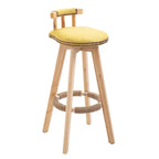 Tabourets de bar pivotants modernes en cuir, hauteur bar