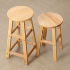 Tabourets de bar modernes en bois, hauteur comptoir