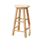 Tabourets de bar modernes en bois, hauteur comptoir