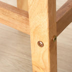 Tabourets de bar modernes en bois, hauteur comptoir